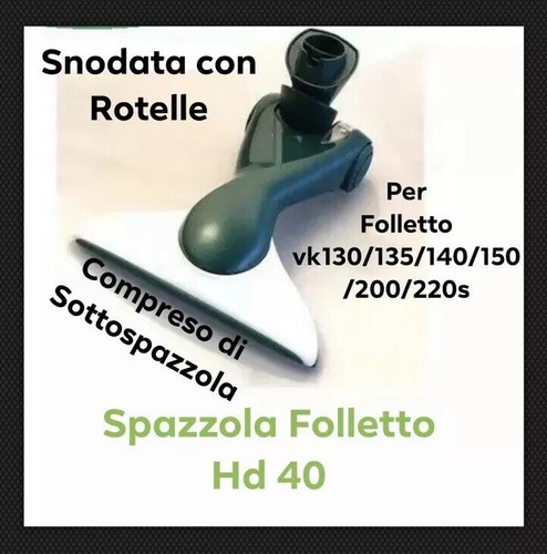 Spazzola folletto hd40 - spazzola,