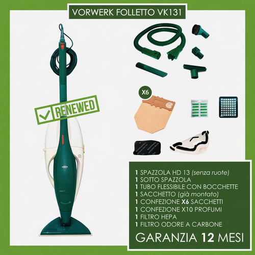Aspirapolvere folletto 131 - aspirapolvere, vk