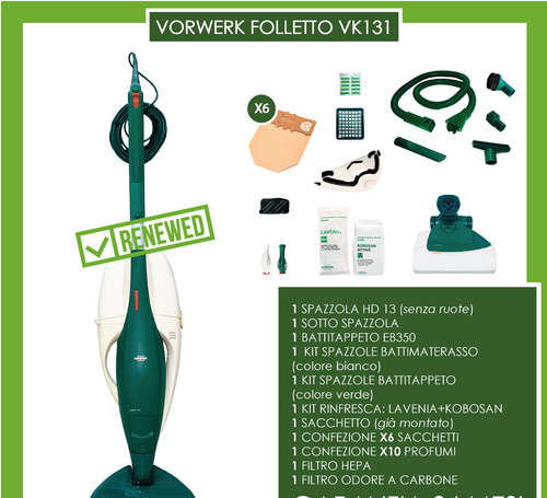 Aspirapolvere folletto 131 - aspirapolvere,